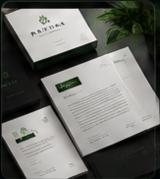 Letterheads, folders and cards in one system