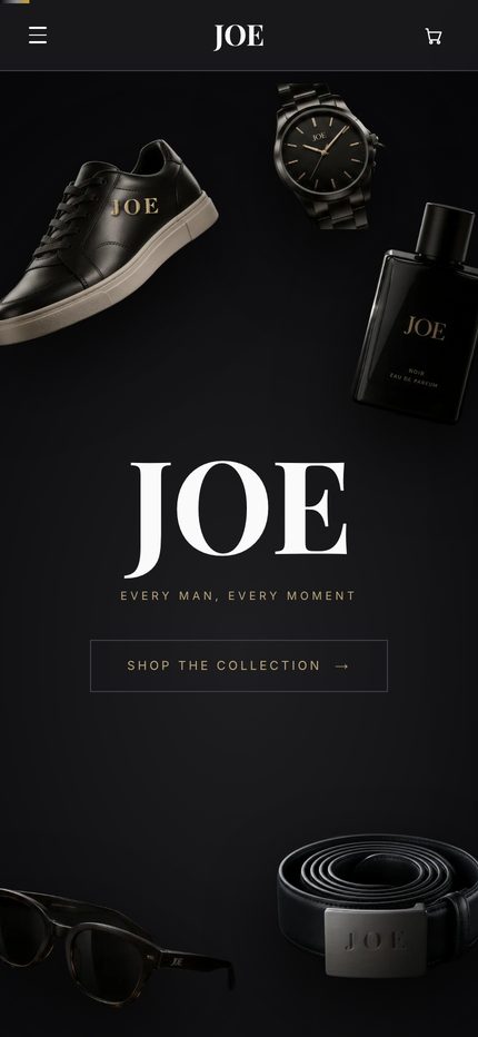 Joe Boutique on a phone